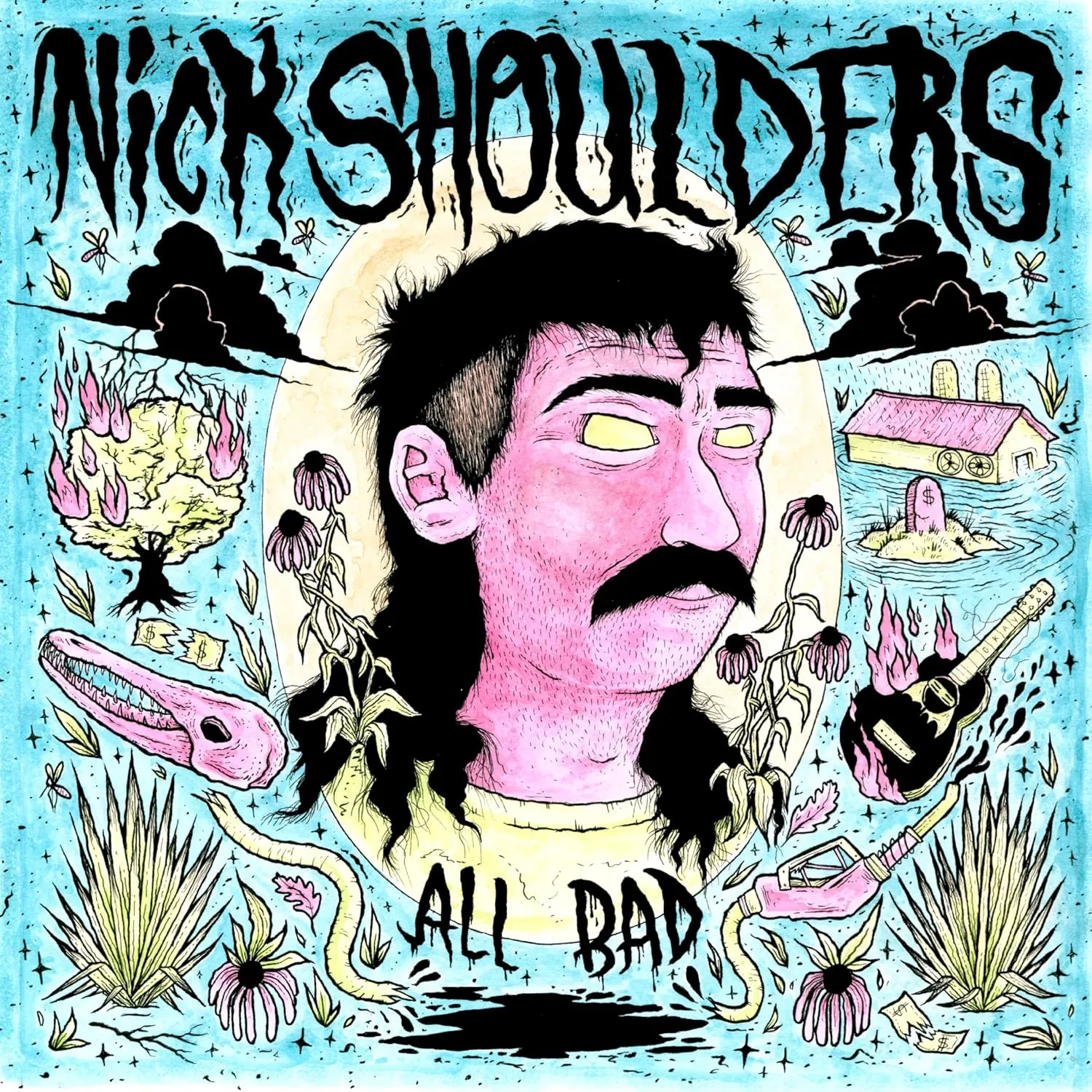 All Bad (TRANSPARENT PINK VINYL)