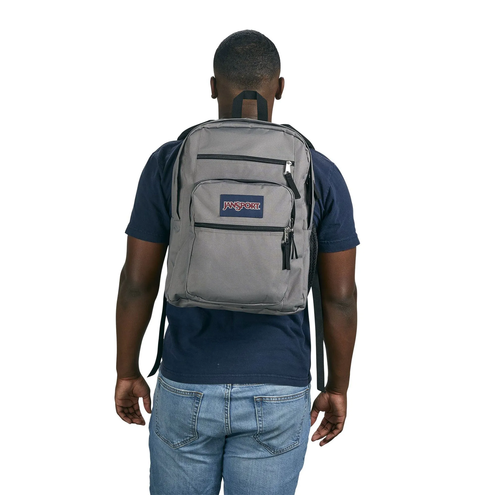Big Student Backpack - Graphite Grey