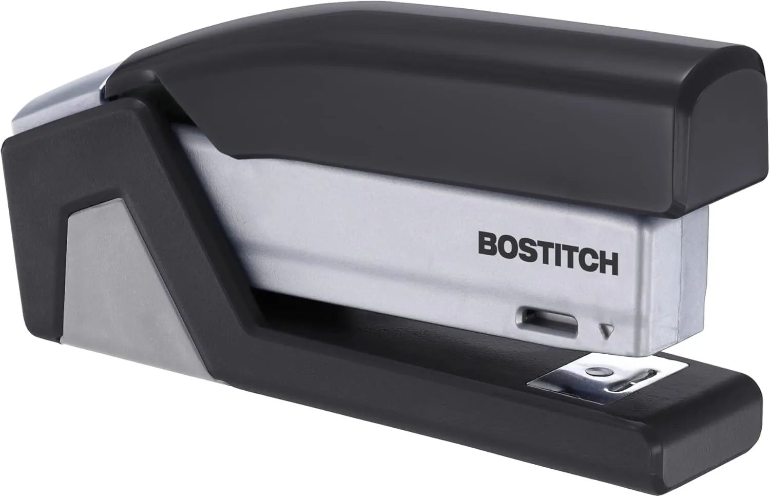 Bostitch Office InJoy Compact Eco-Friendly Stapler, 3-in-1, Reduced Effort, Half Strip, Jam-Free, 20 Sheet Capacity, Black (1510)