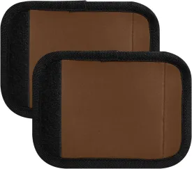 Coconut Brown Cute Suitcase Handle Wraps Suitcase Tags Identifiers Handle Cover Luggage Accessories, 2 Pack