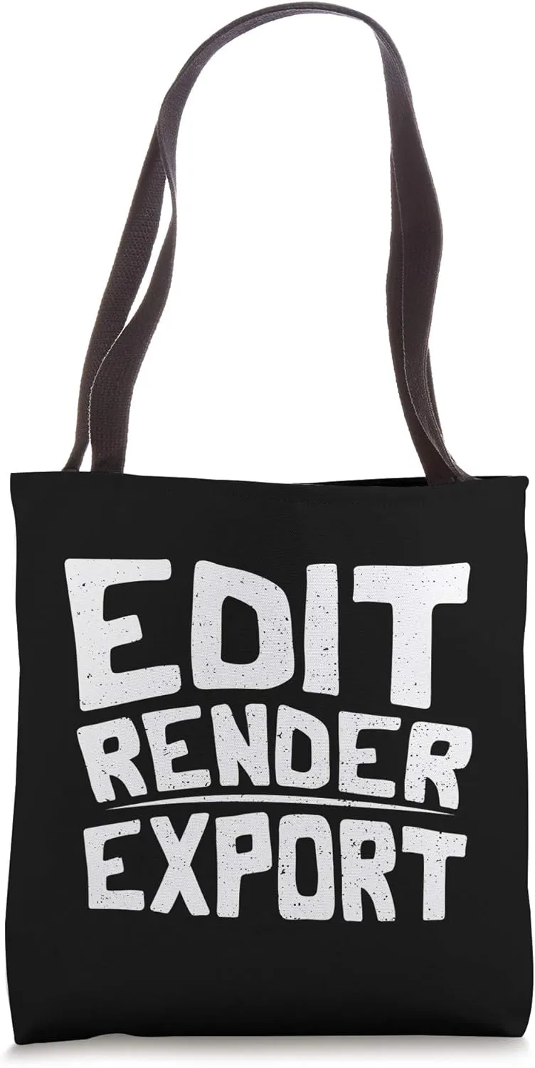 Export: Edit Render Export - Filmmaker Tote Bag