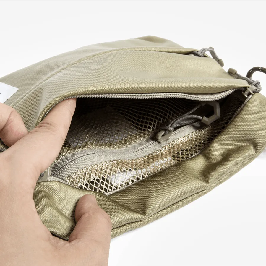 F/CE. Satin Sacoche Bag Navy