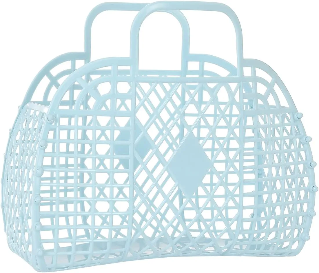 Girls Jelly Purse, Womens Plastic Tote Bag, Jelly Bag Purse For Little Girls