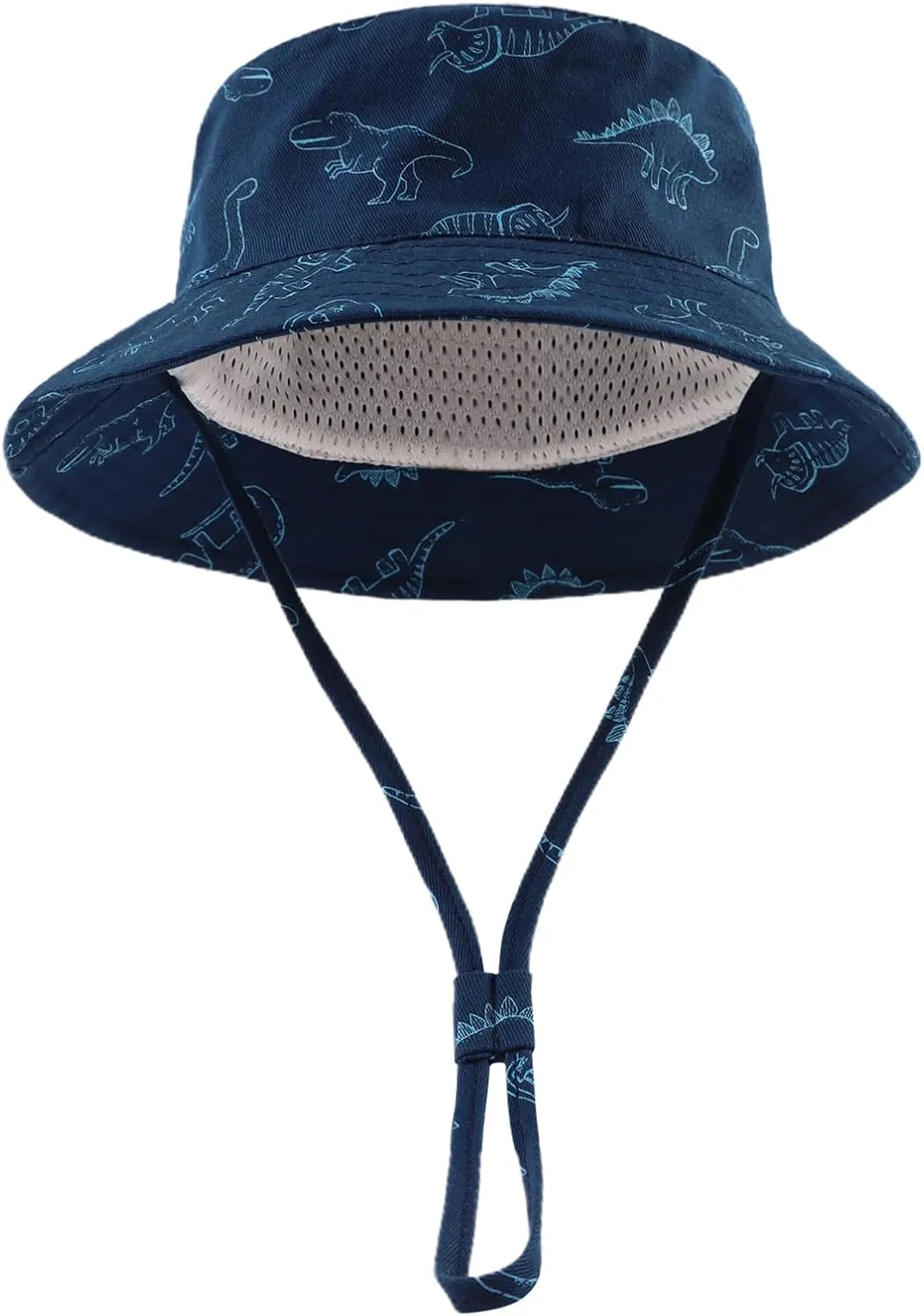 JANGANNSA Dinosaur Baby Boys Sun Hat Cotton Toddler Girls Bucket Hats Summer Sun Protect Cap for Kids