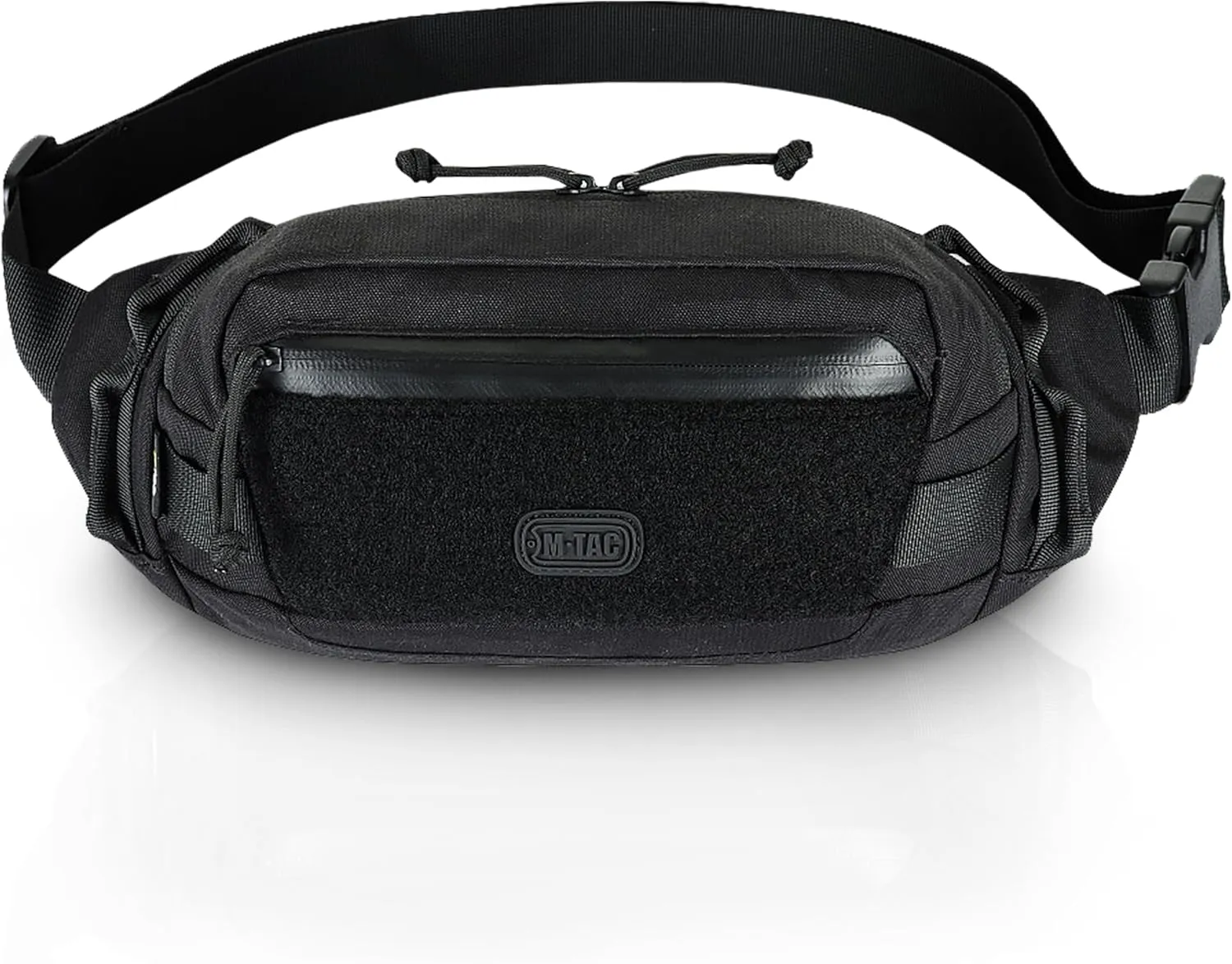 M-Tac Large Companion Waist Pack - Tactical Belt Bag EDC - Fanny Pack for Men (Black with CCW option)