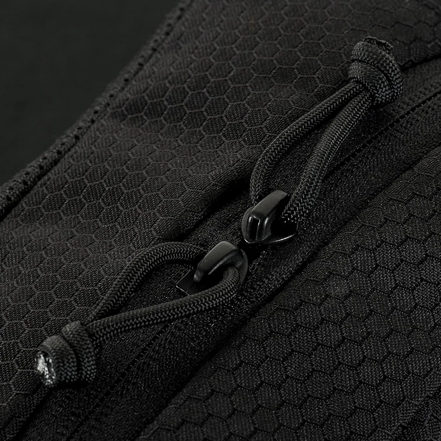 M-Tac Large Companion Waist Pack - Tactical Belt Bag EDC - Fanny Pack for Men (Elite Hex Black)