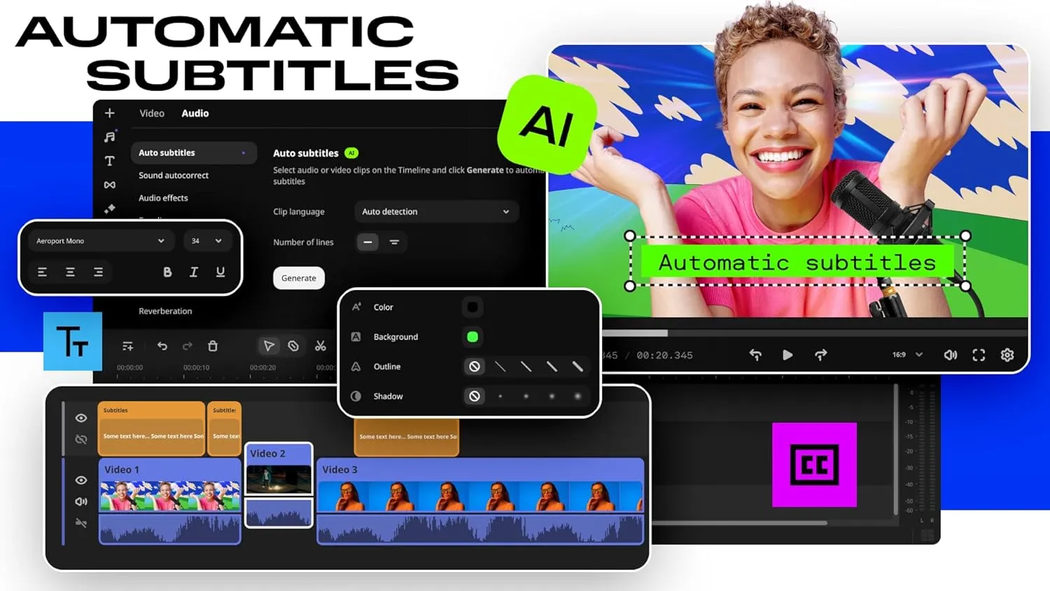 Movavi Video Editor for Mac - 1-Year Personal License [Mac Download]
