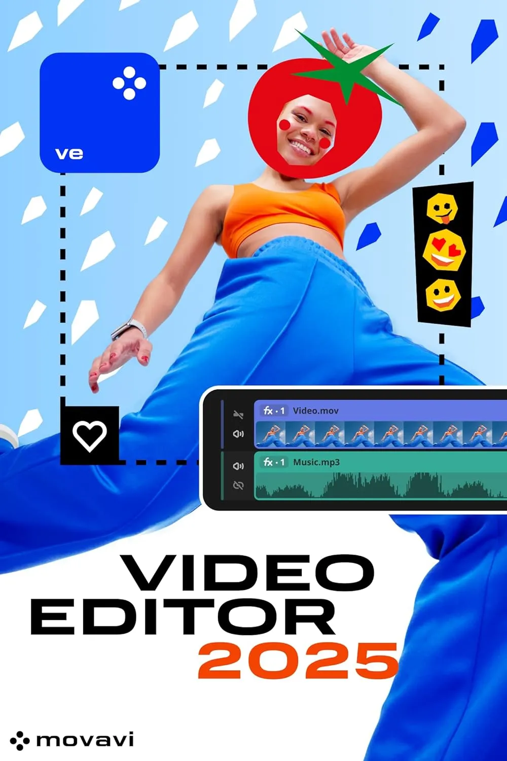 Movavi Video Editor for Mac - 1-Year Personal License [Mac Download]