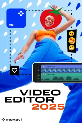 Movavi Video Editor for Mac - 1-Year Personal License [Mac Download]