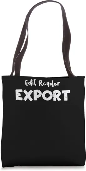 Movie Software: Edit Render Export - Filmmaker Tote Bag