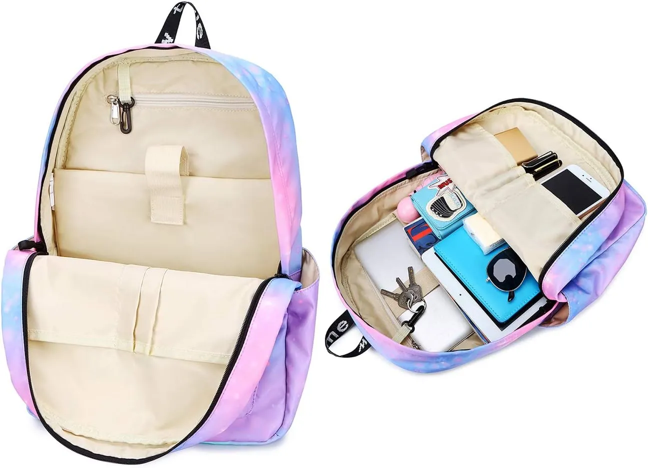 mygreen Kids Backpack, Kawaii Girls Backpack for School Ages 8-12