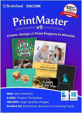 PrintMaster Platinum v9 [PC Download]