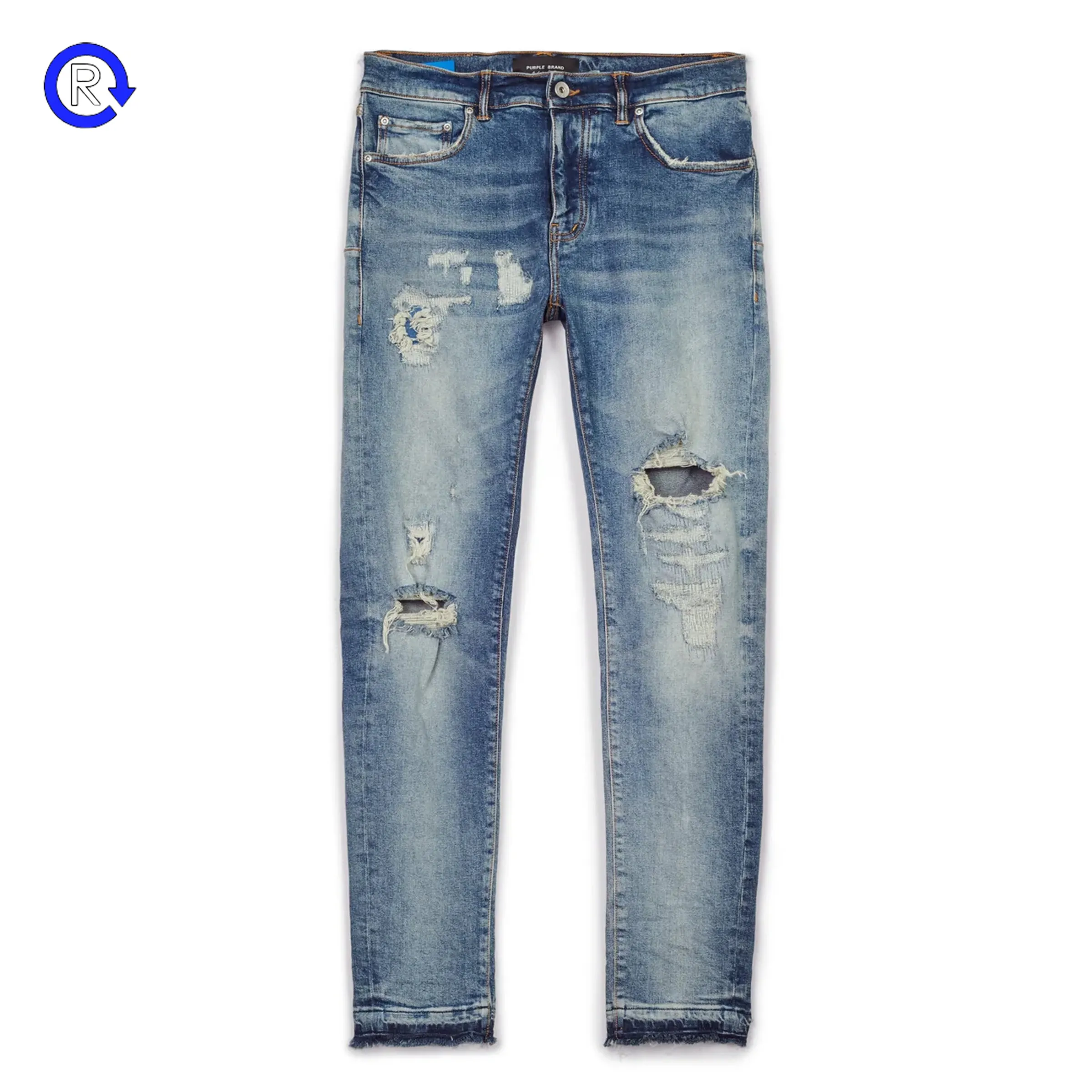 Purple Brand Four Pocket Indigo Jeans