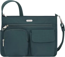 Travelon Anti-Theft Essentials Patch Pocket Crossbody Bag