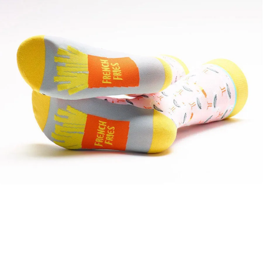 Unisex French Gulls and Sea Fries Socks