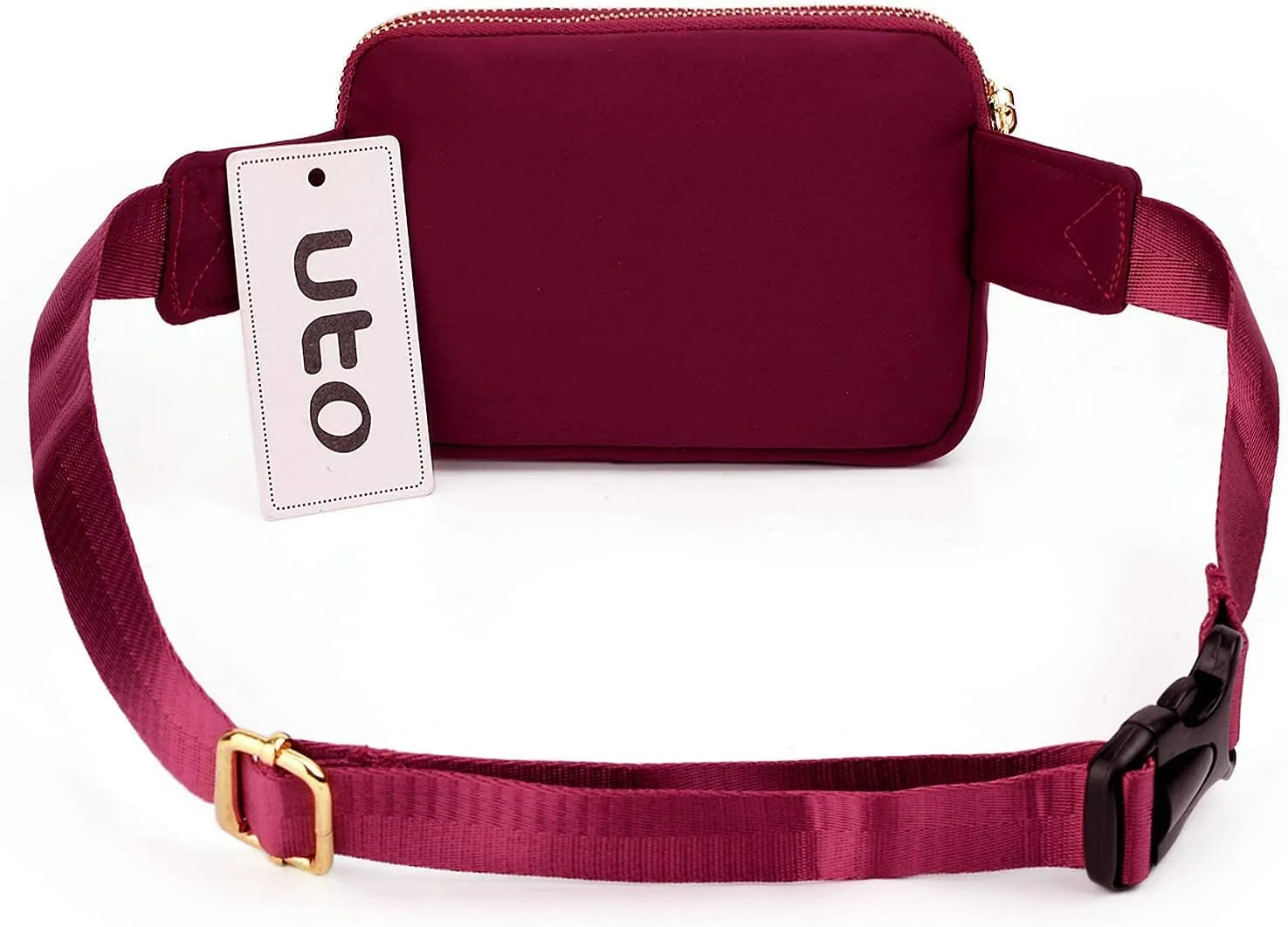 UTO Fanny Pack for Women Crossbody Trendy Fashion Belt Purse Chest Waist Hip Bumbag for Outdoor Shopping Travel Hiking